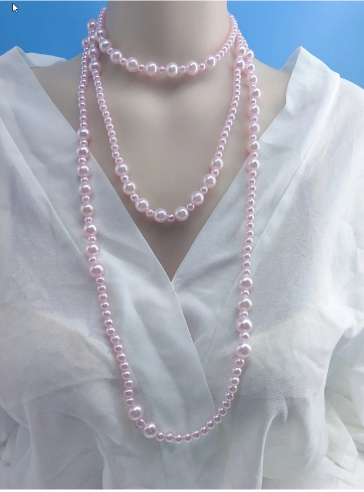Sammy - Faux Pearl Layered Necklace