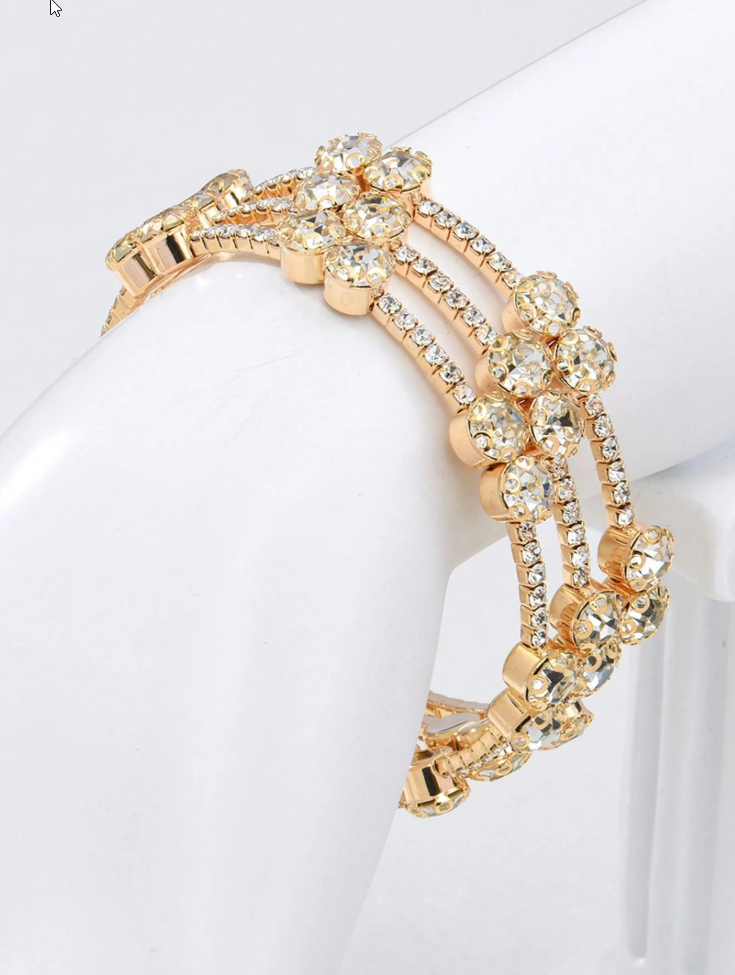 Able - Rhinestone Bangle