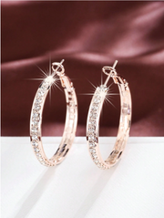 Stevie - Bling Hoop earrings