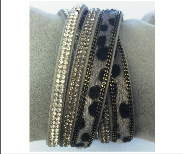 Ruben - Animal Print Wrap Bracelets