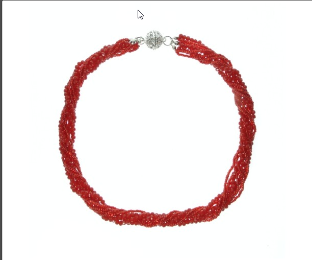 Louisa - Beaded Magnetic necklace