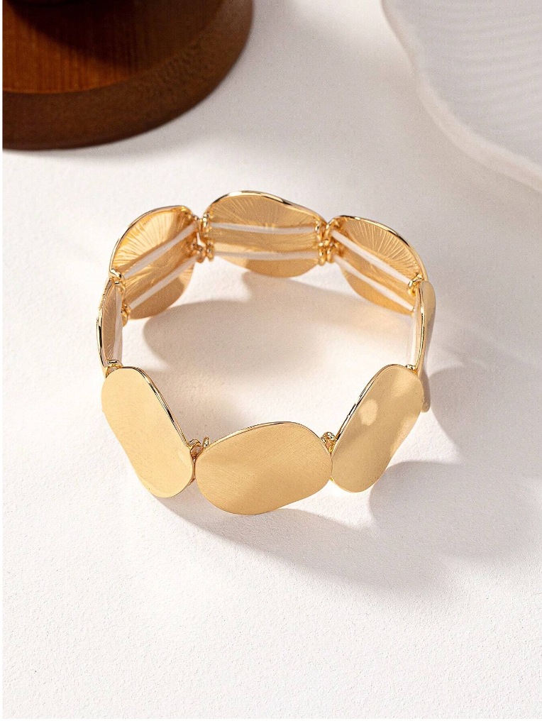 Lisa - Elasticated circle bracelet