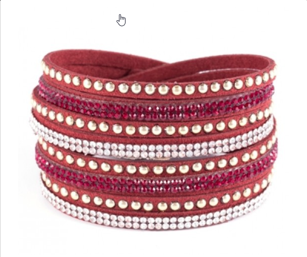 Justine - Bling wrap around Bracelets