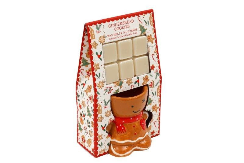 Gingerbread - Christmas Oil Burner/Wax Melt Set