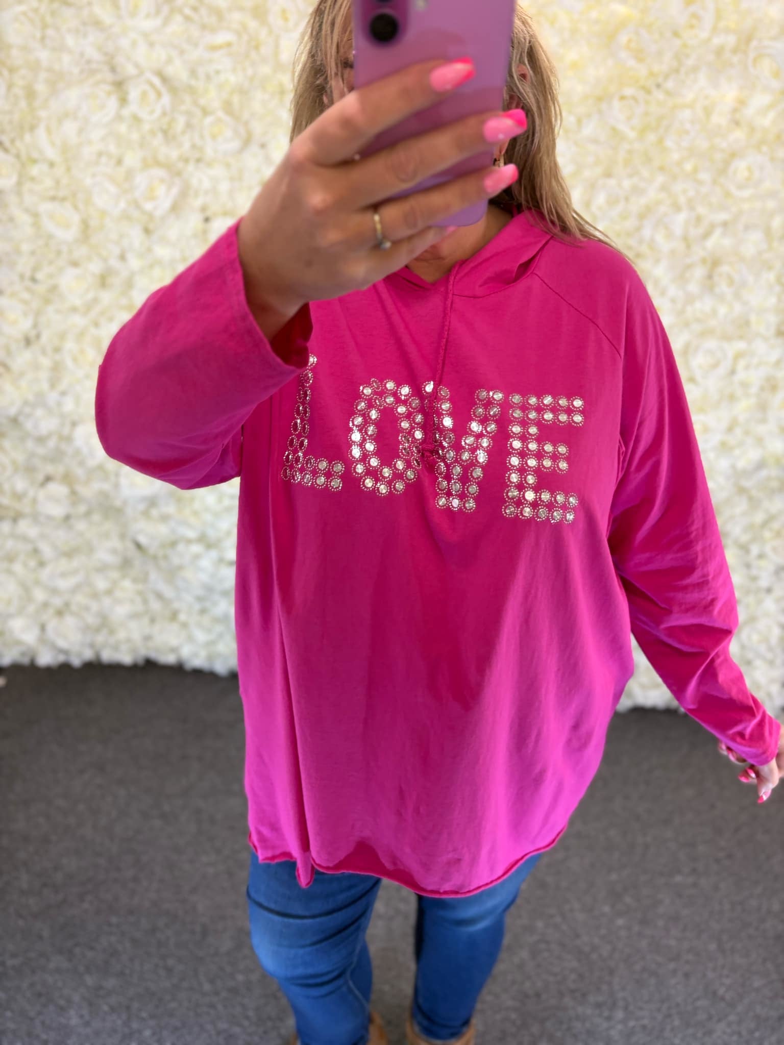 ROSA - Bling Love Hoodie 14 to 24