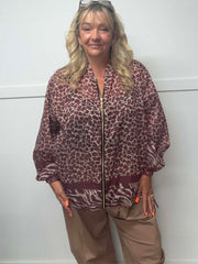 BECCA - Animal Print Bomber 14 to 22