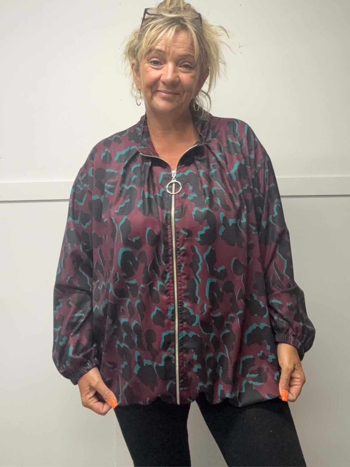 NARINA - Animal Print Bomber 14 to 24
