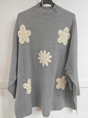 ANEKA - Crochet Flower Jumper 16 to 24/26