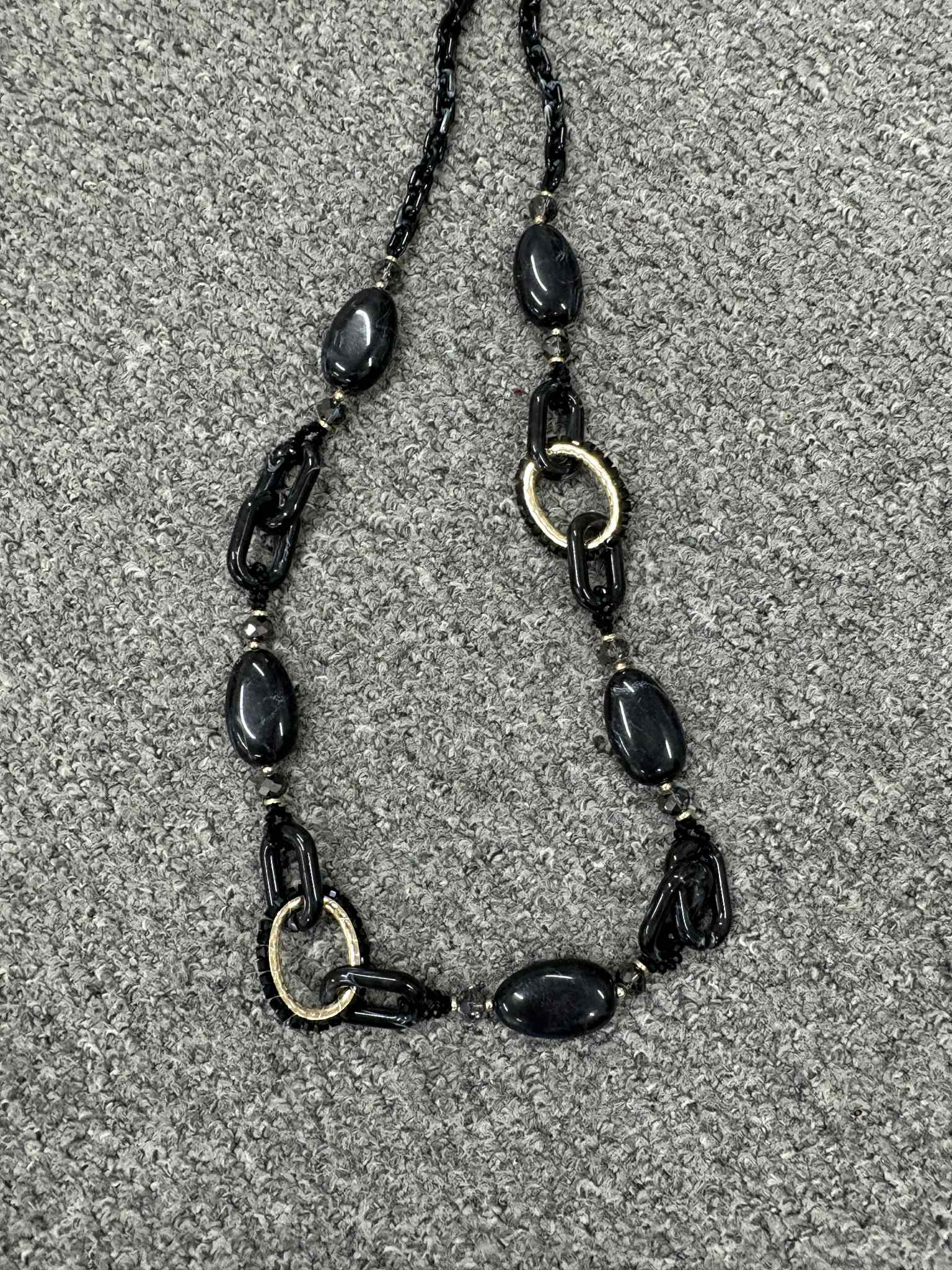 Ada - Chunky Beaded Long Necklace