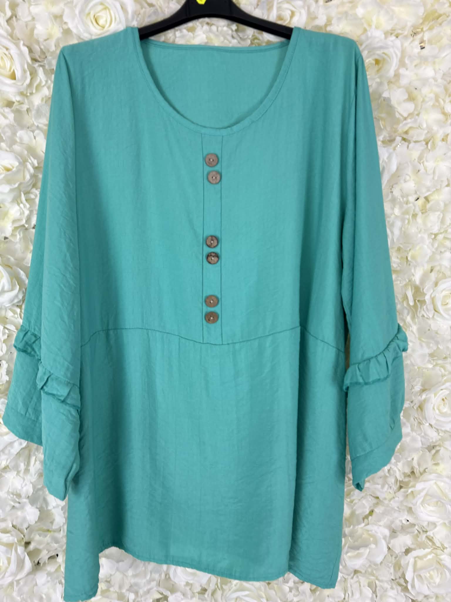 Polly - Button Blouse 16 to 22/24