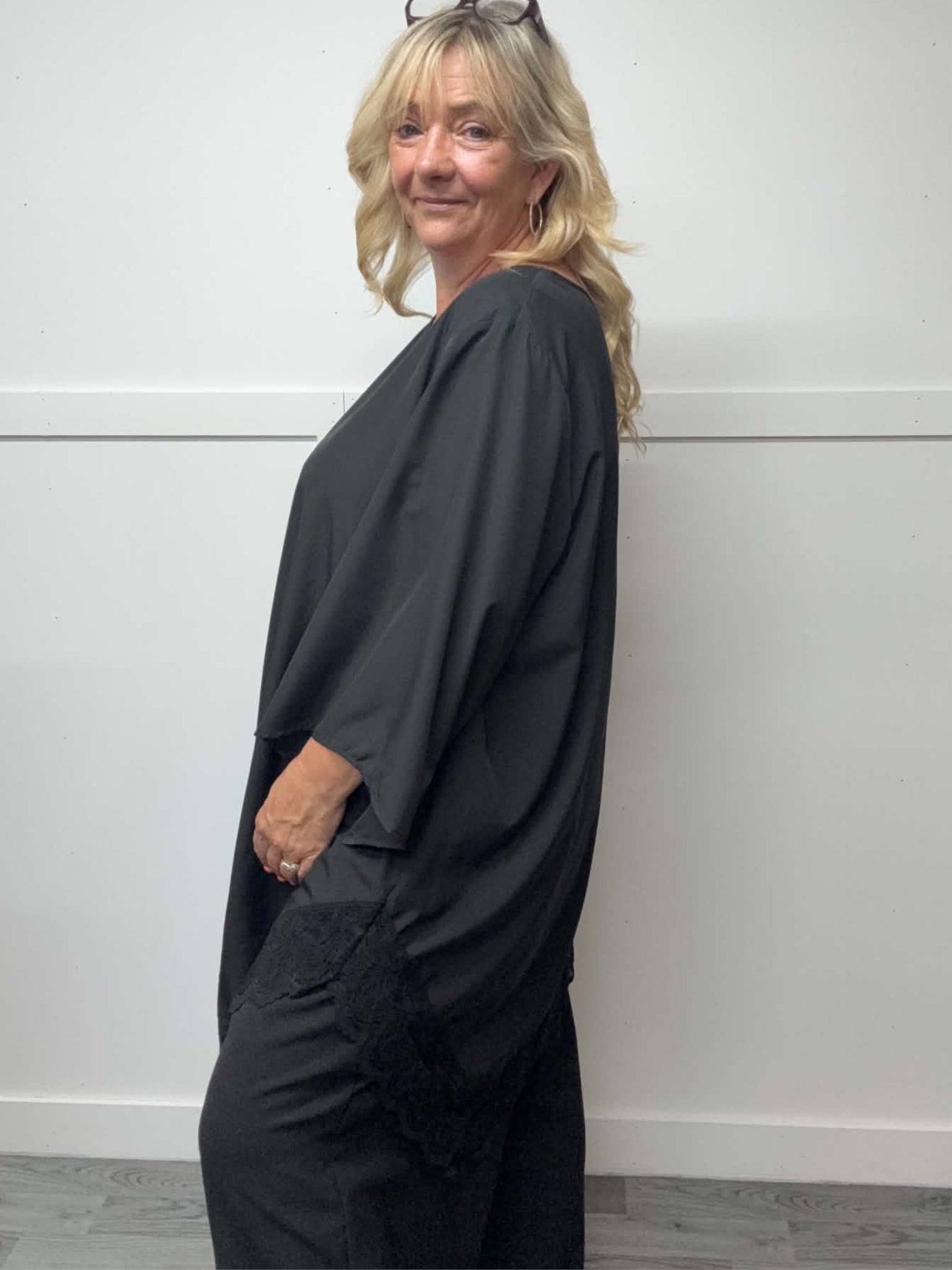 OSLO - Lace Hem Blouse 16 to 24