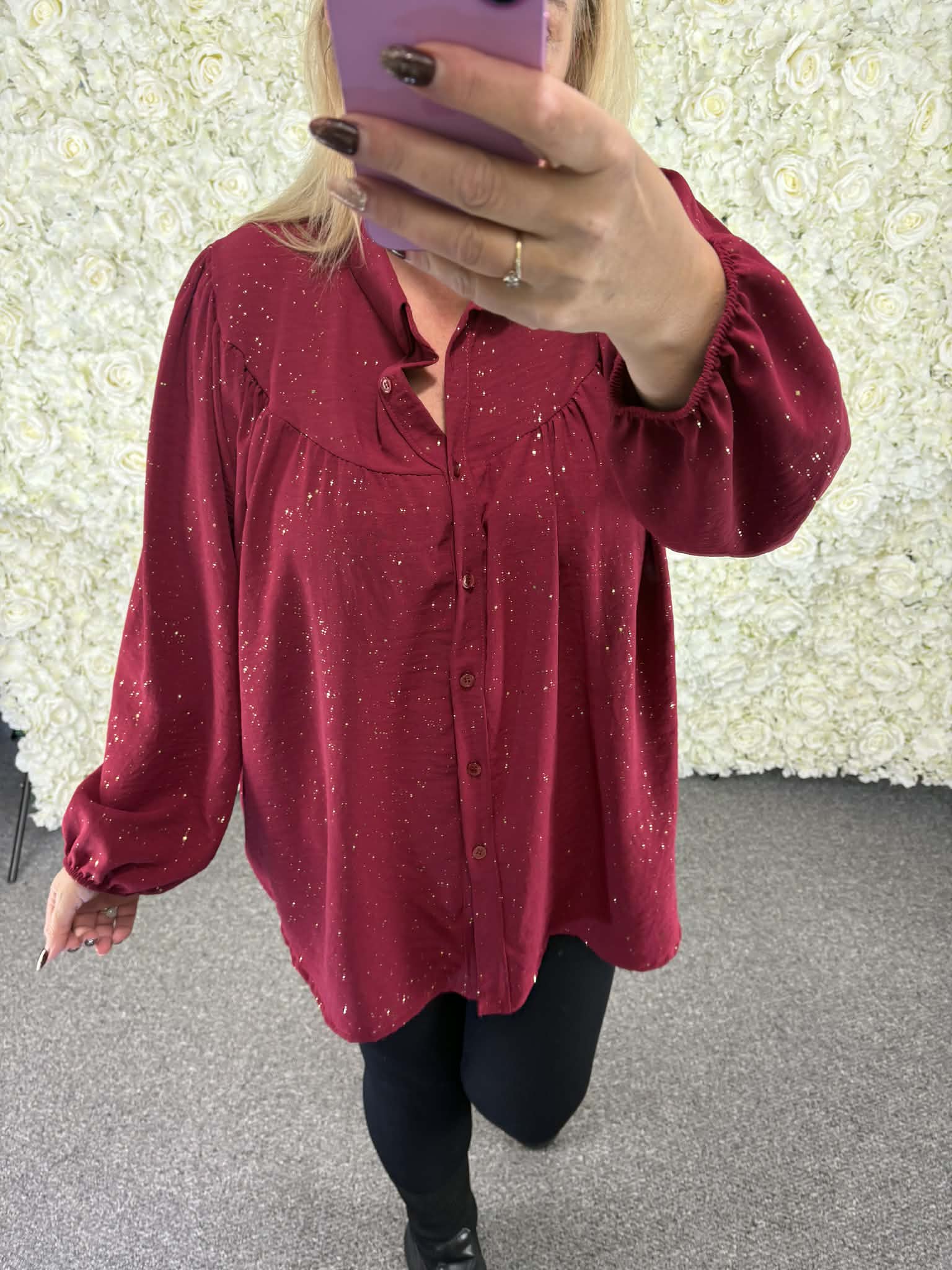 Jenny - Sparkle Blouse 14 to 22/24