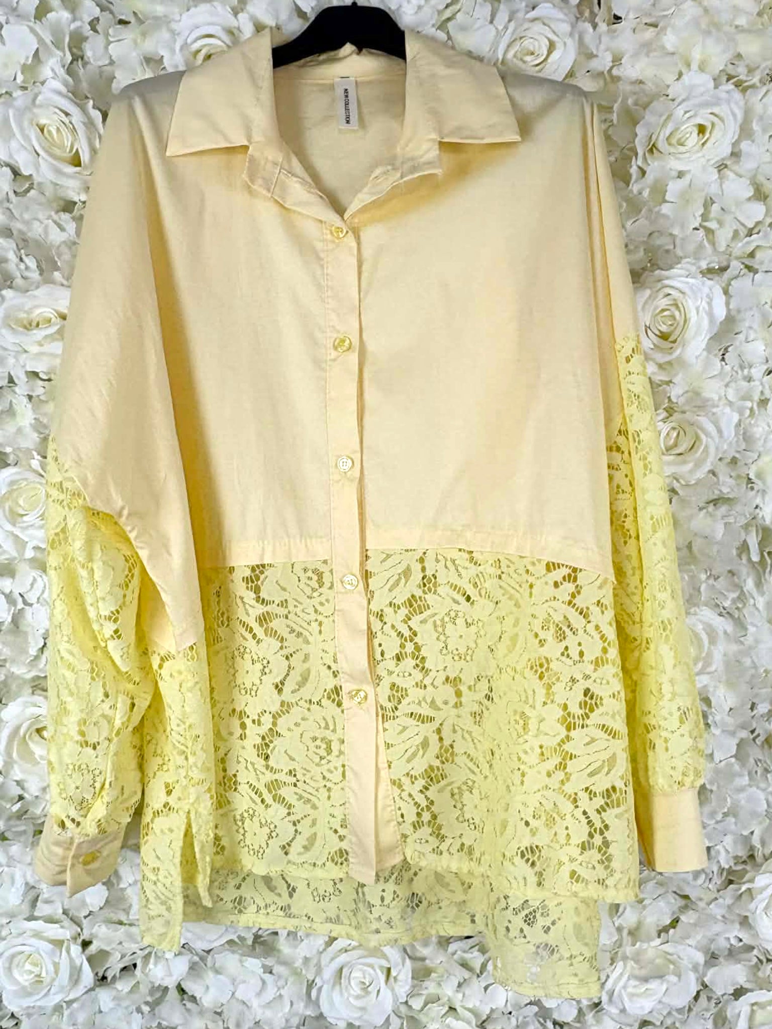 HAZEL - Lace Blouse 14 to 22