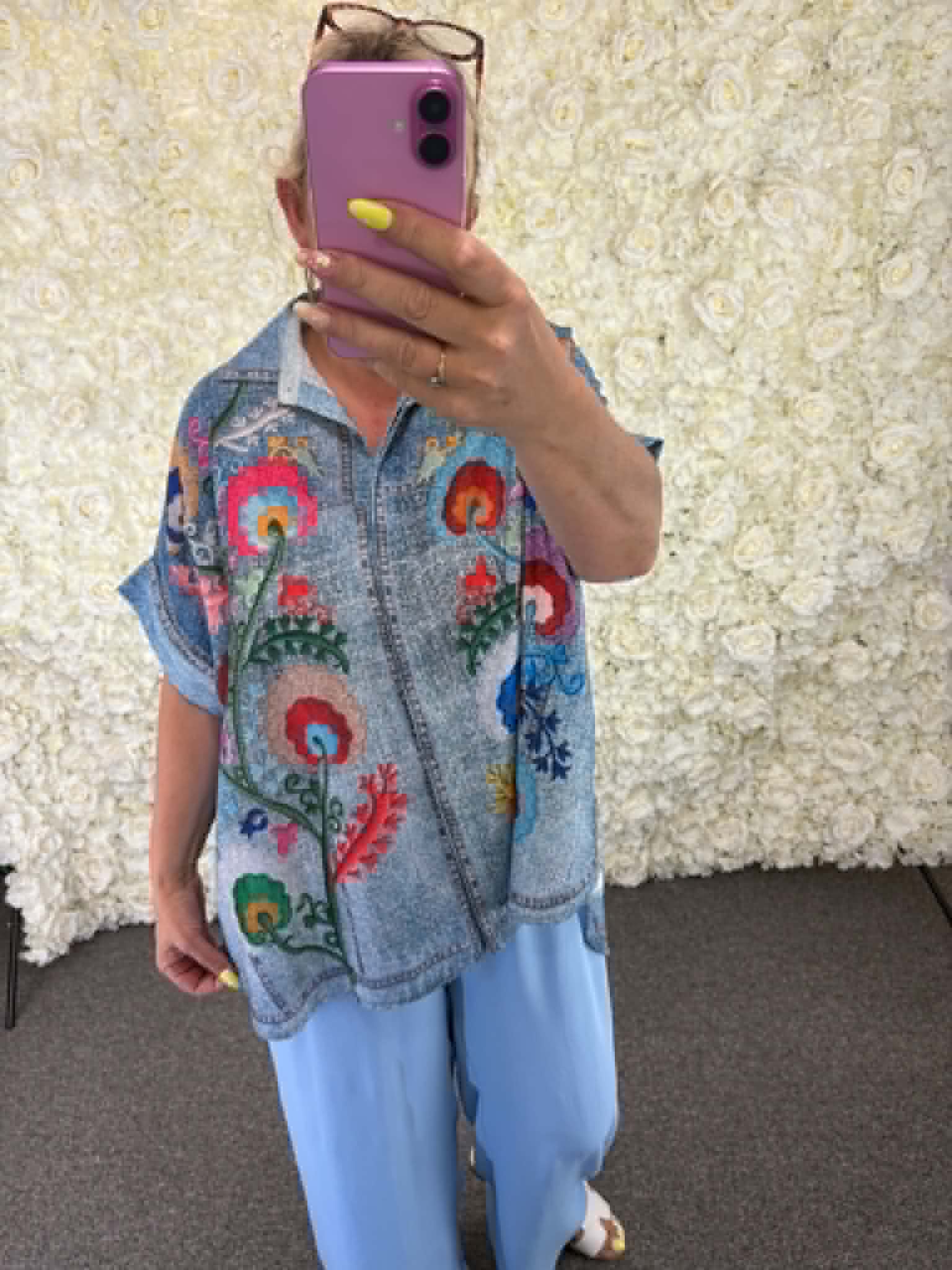 Aria - Printed Blouse 14 to 24