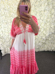 LYRA - Boho Maxi Dress 10 to 18