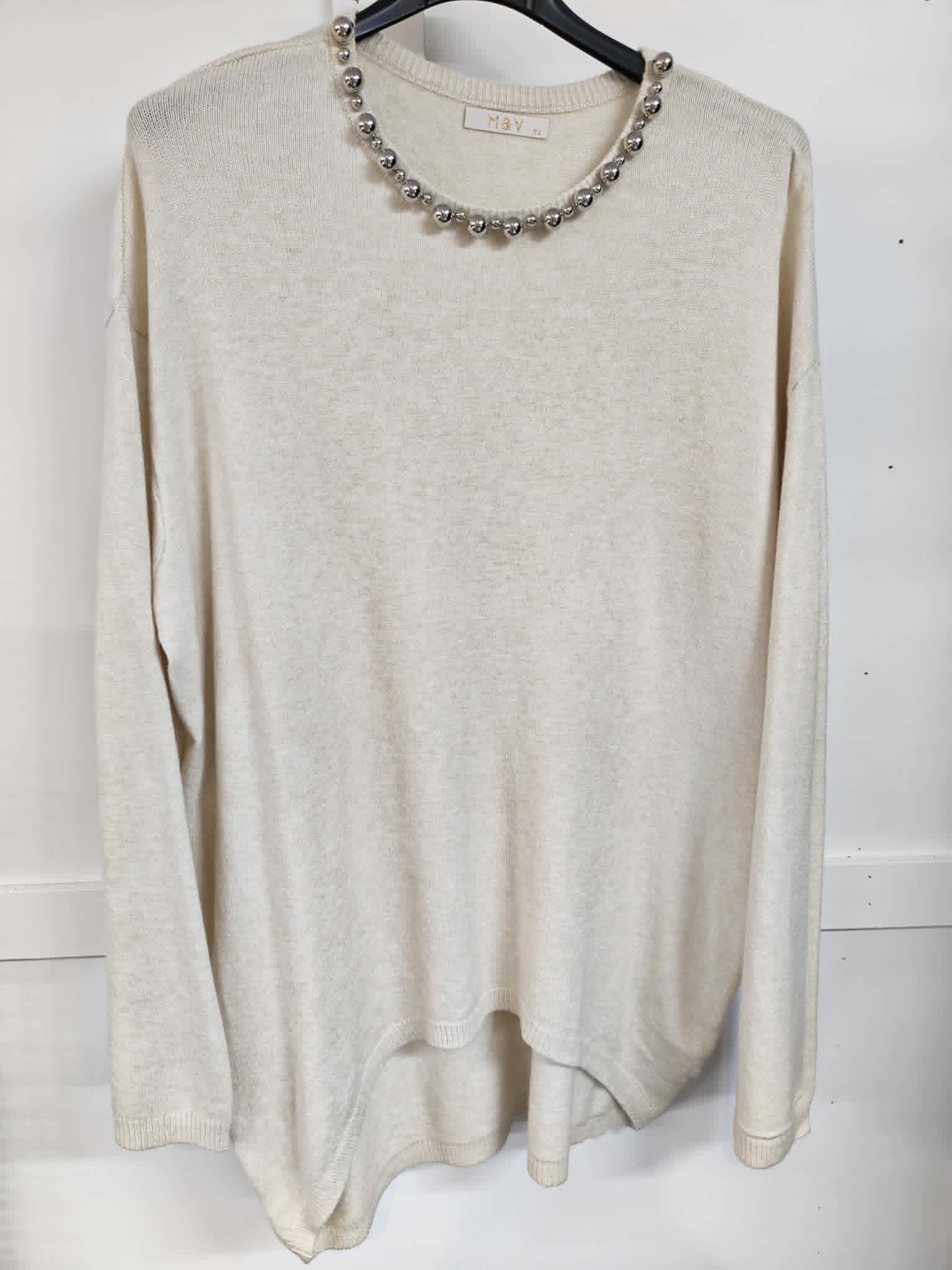 TRACEY - Studded Jumper 14 to 24