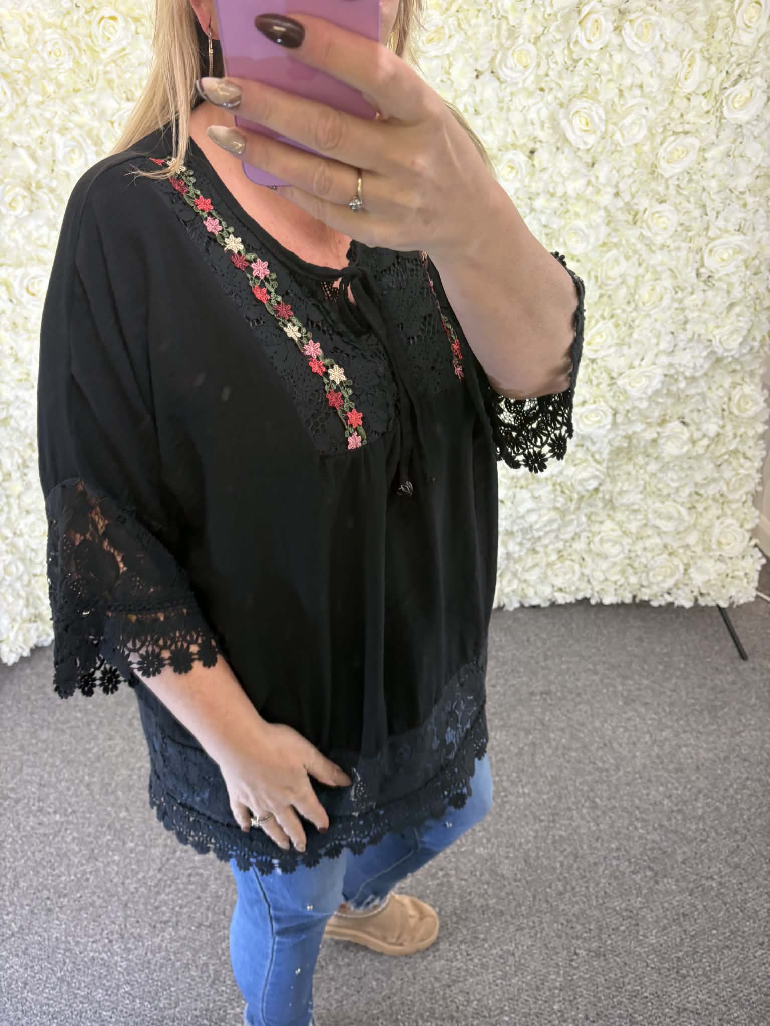 SIENNA - Crochet Top 14 to 22