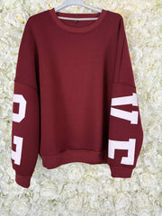 Sofia - Love Sweatshirt 14 to 22/24