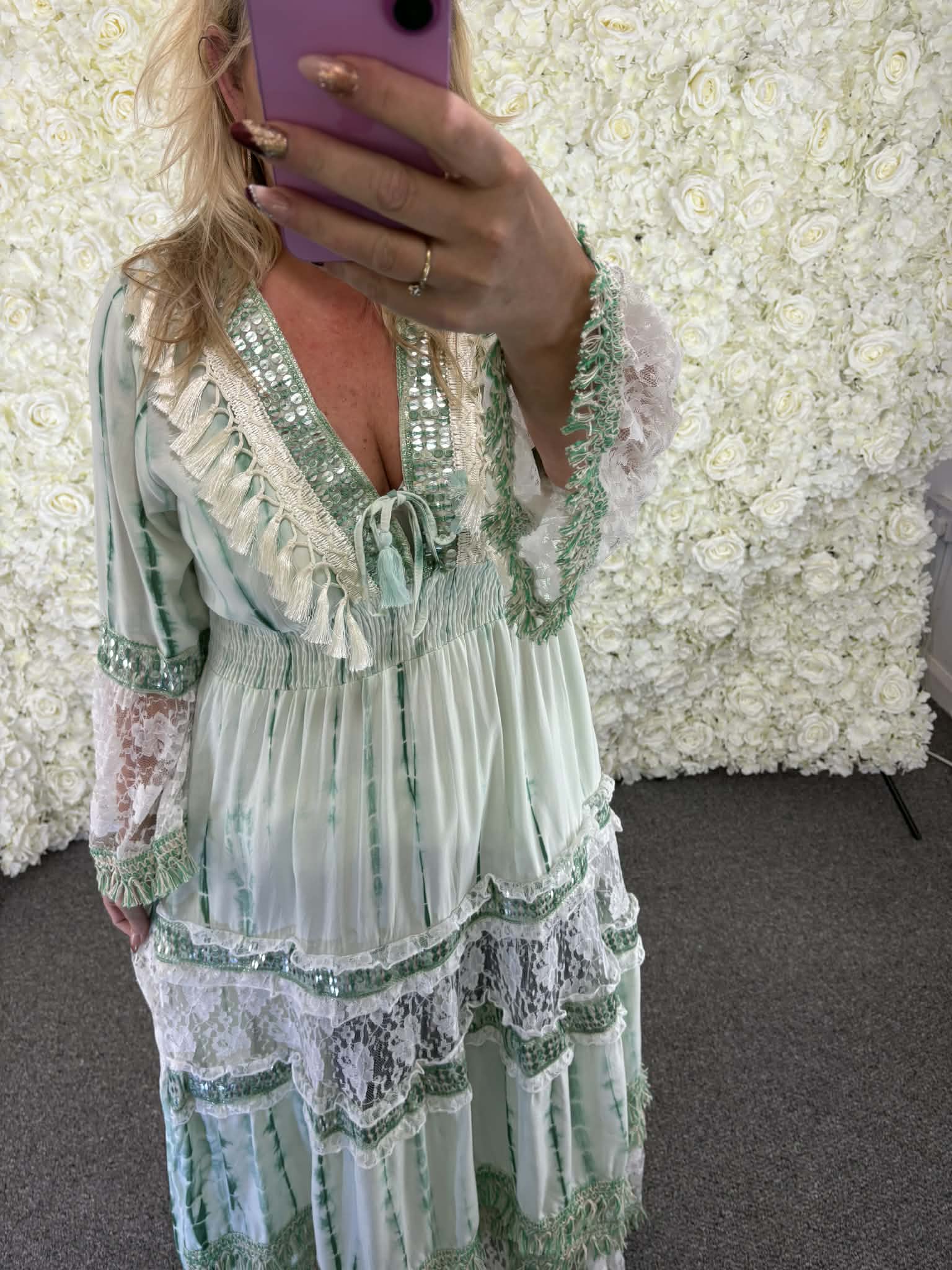 Lucia - Boho Luxury Lace Dress 12 to 20