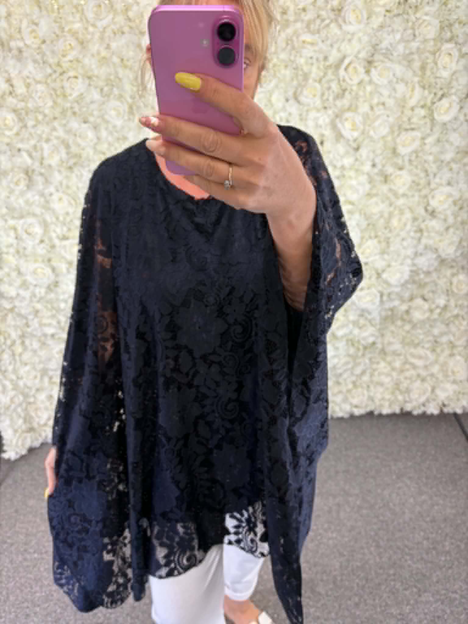 Maddie - Lace Blouse 14 to 26/28