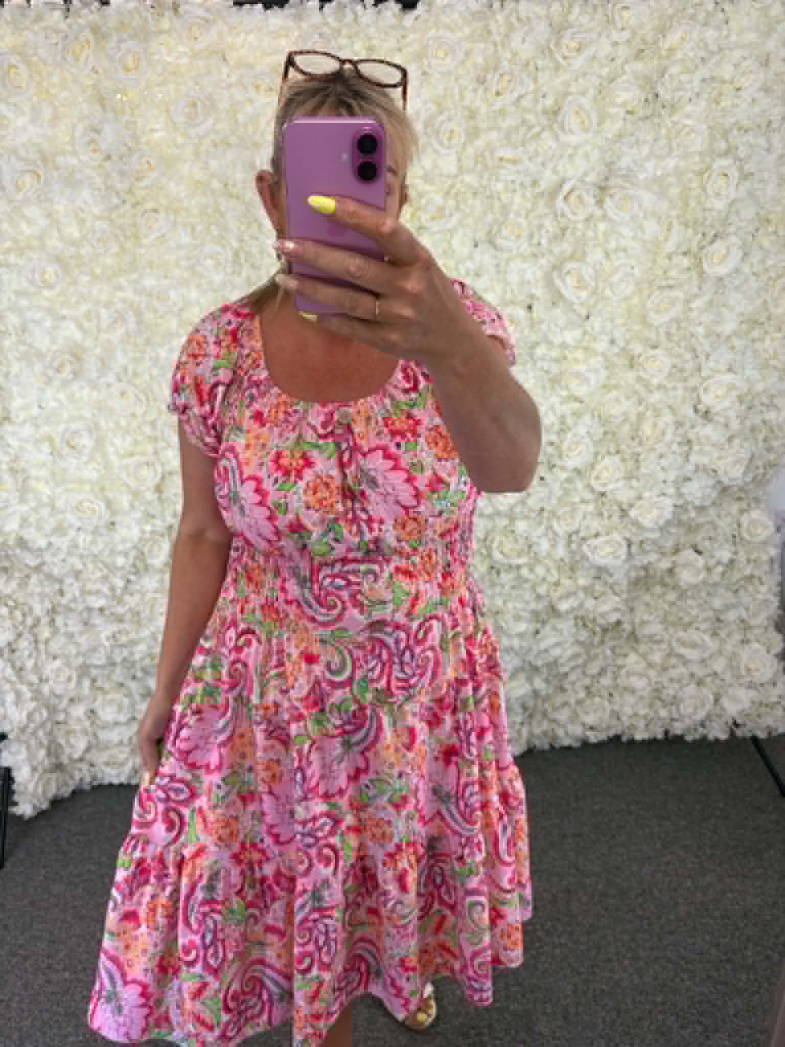 Trula - Floral Dress 10 to 24