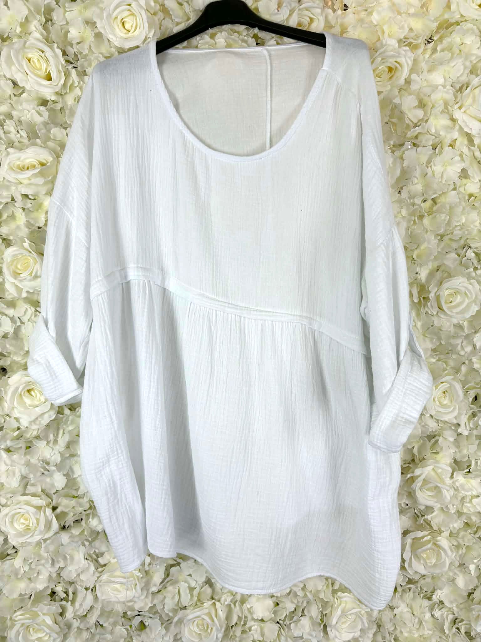 LYRA - Cheesecloth Blouse 16 to 24