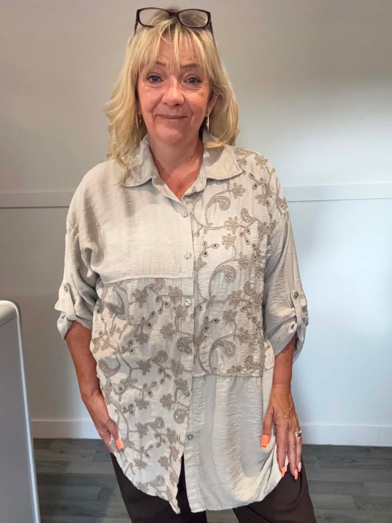 FLORENCE - Sequin Blouse 12 to 22/24