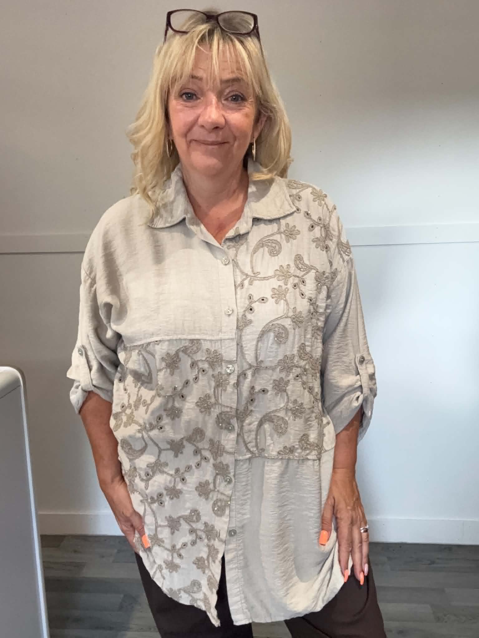 FLORENCE - Sequin Blouse 12 to 22/24