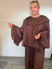 TAMARA - Lace Blouse 14 to 24