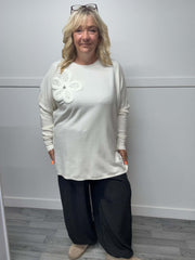 SHELBY - Bling Flower Jumper 14 to 24