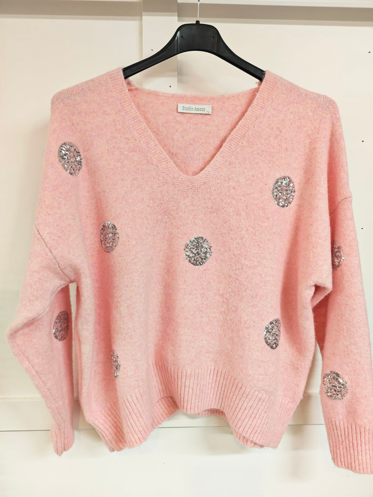 NAOMI - Sequin Circle Jumper 12 to 24