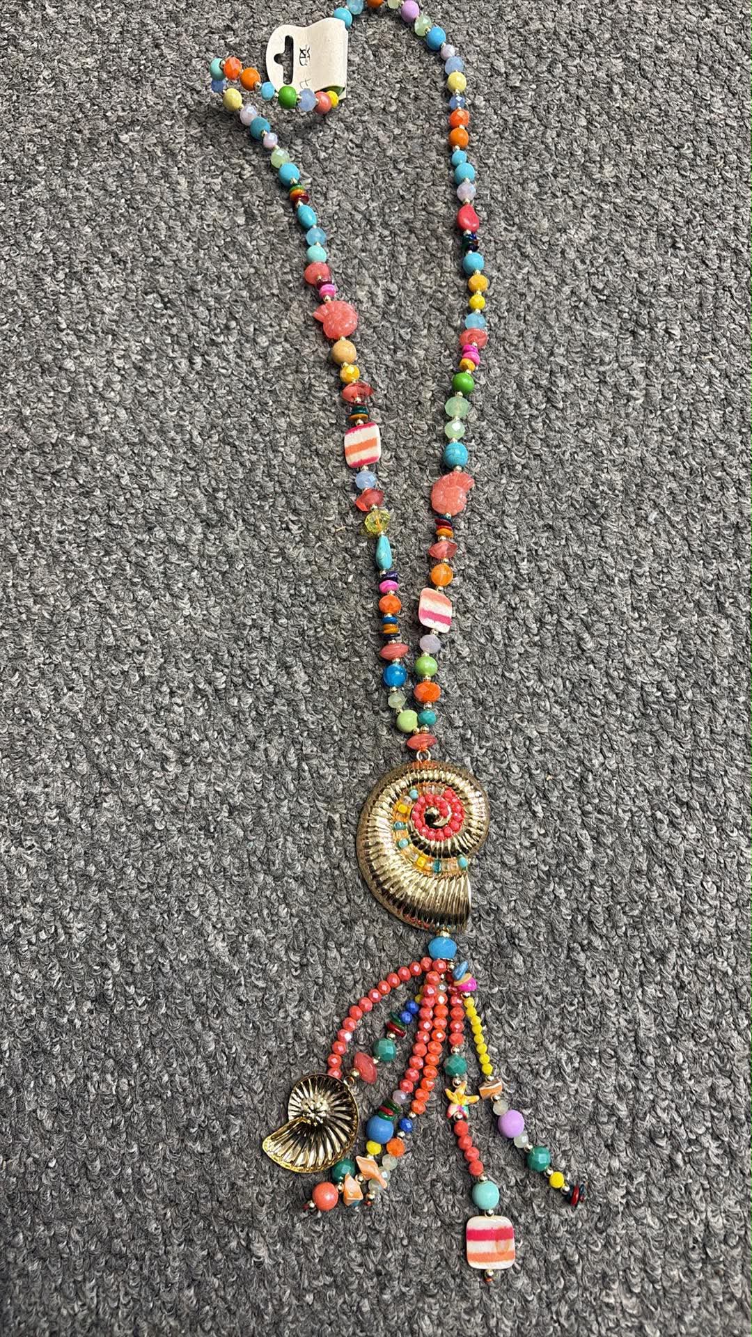 Ibiza - Long Shell Necklace