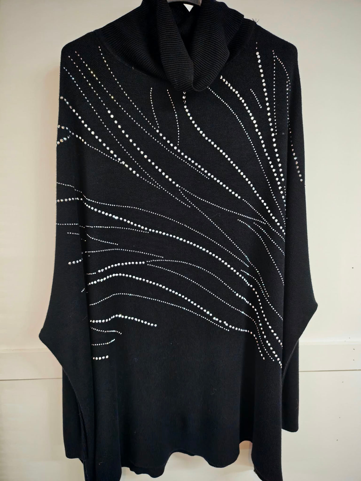 DOTTY - Roll Neck Bling Jumper 14 to 24