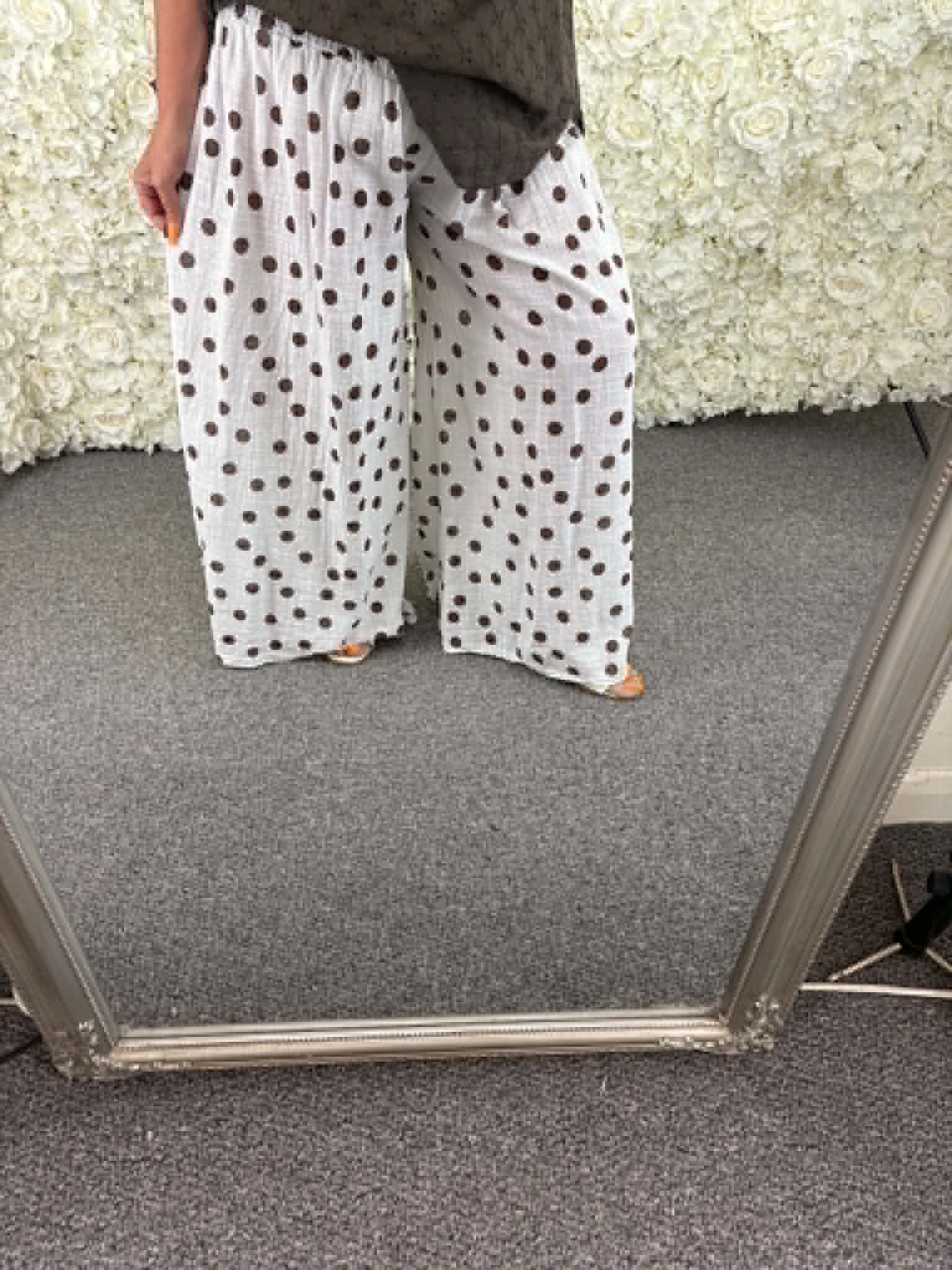 Freya - Polka Dot Trousers 14 to 24