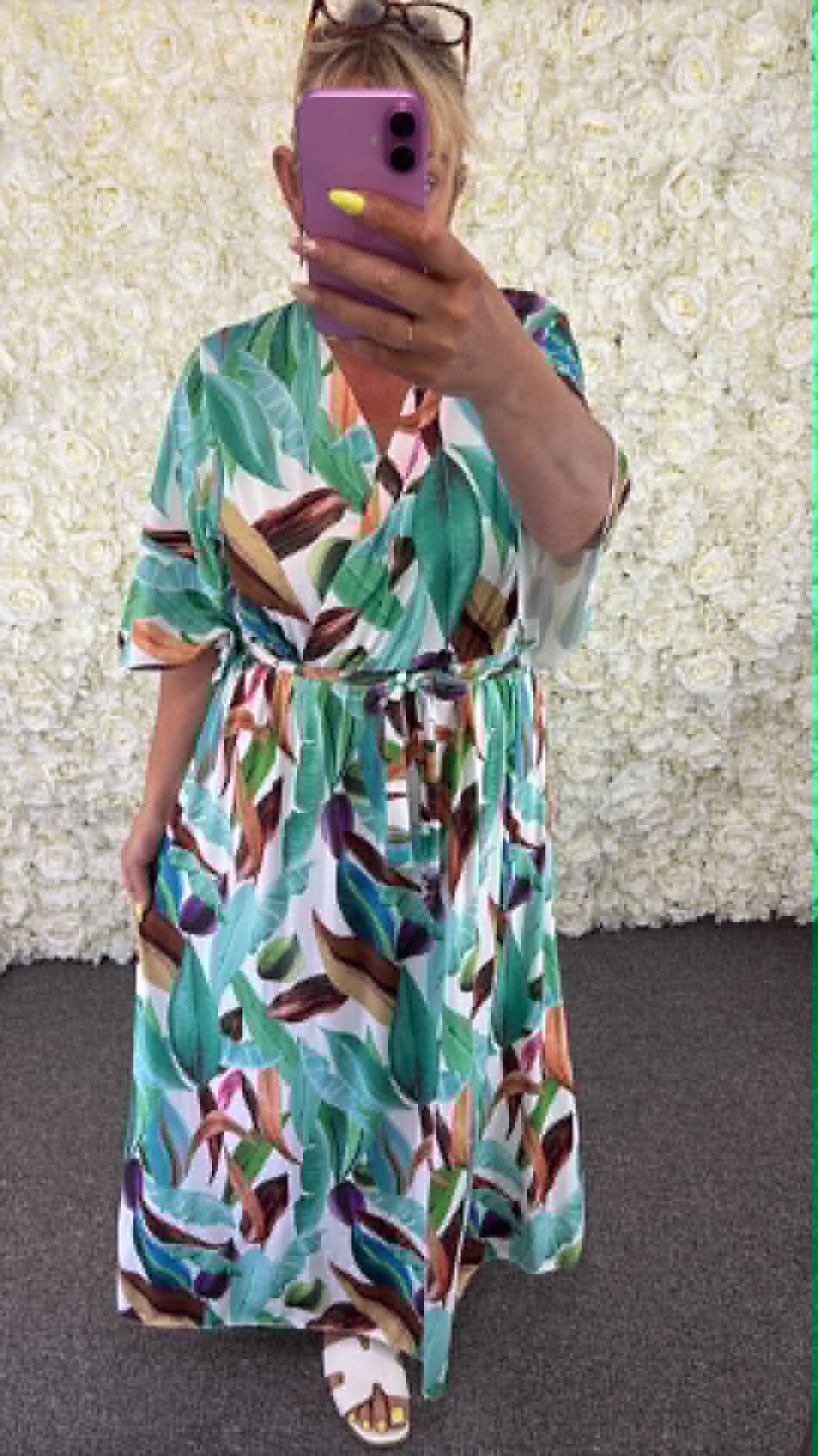 Lizzie -  Wrap Dress 14 to 24