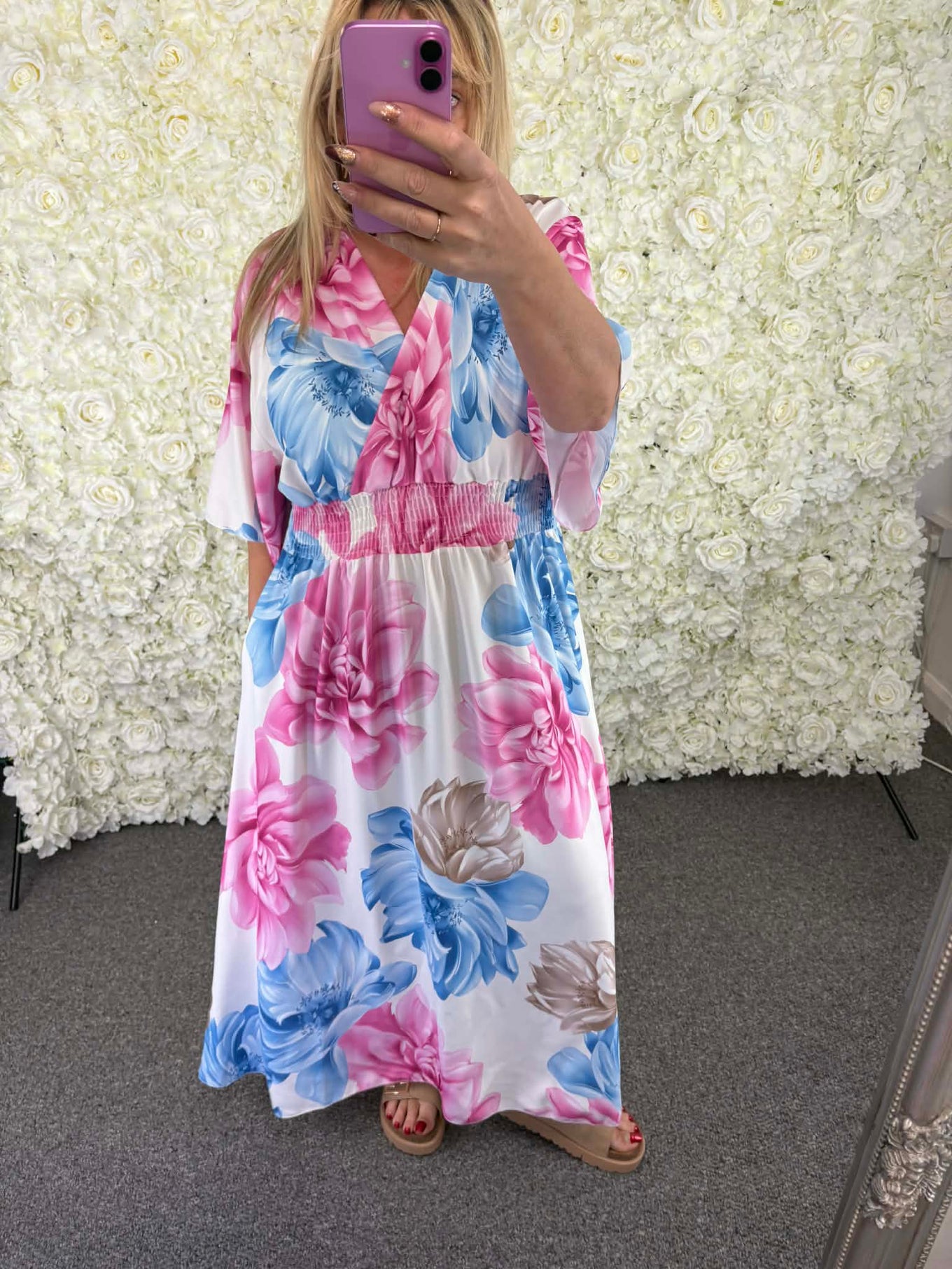 CAMILLA - Floral Dress 16 to 24