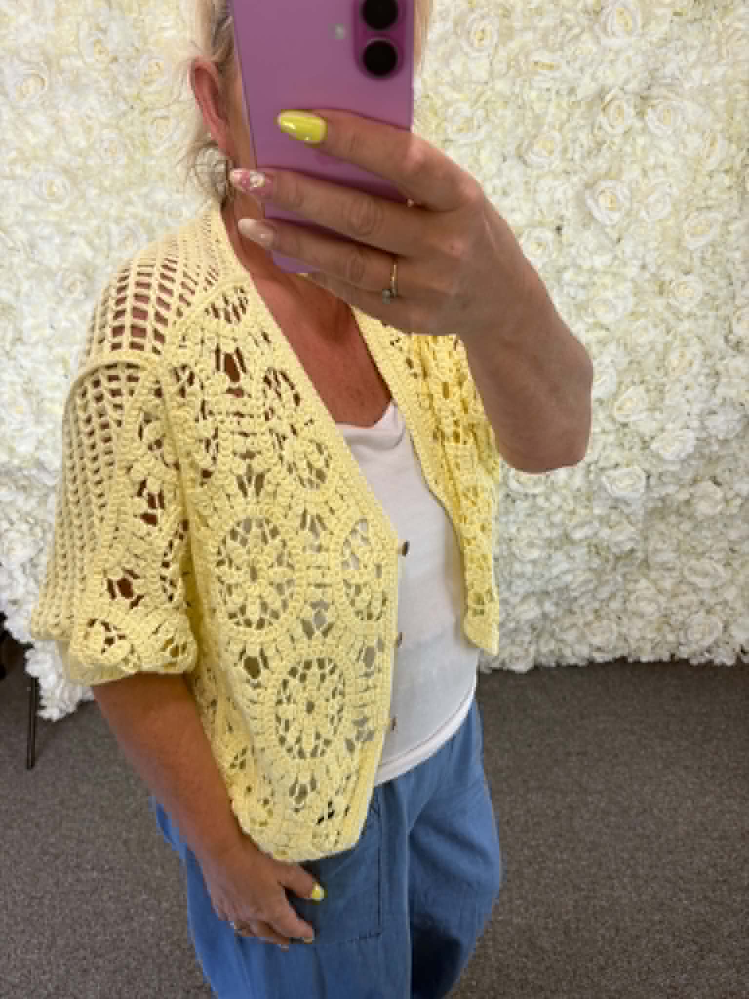 Judy - Crochet Cardigan  12 to 24