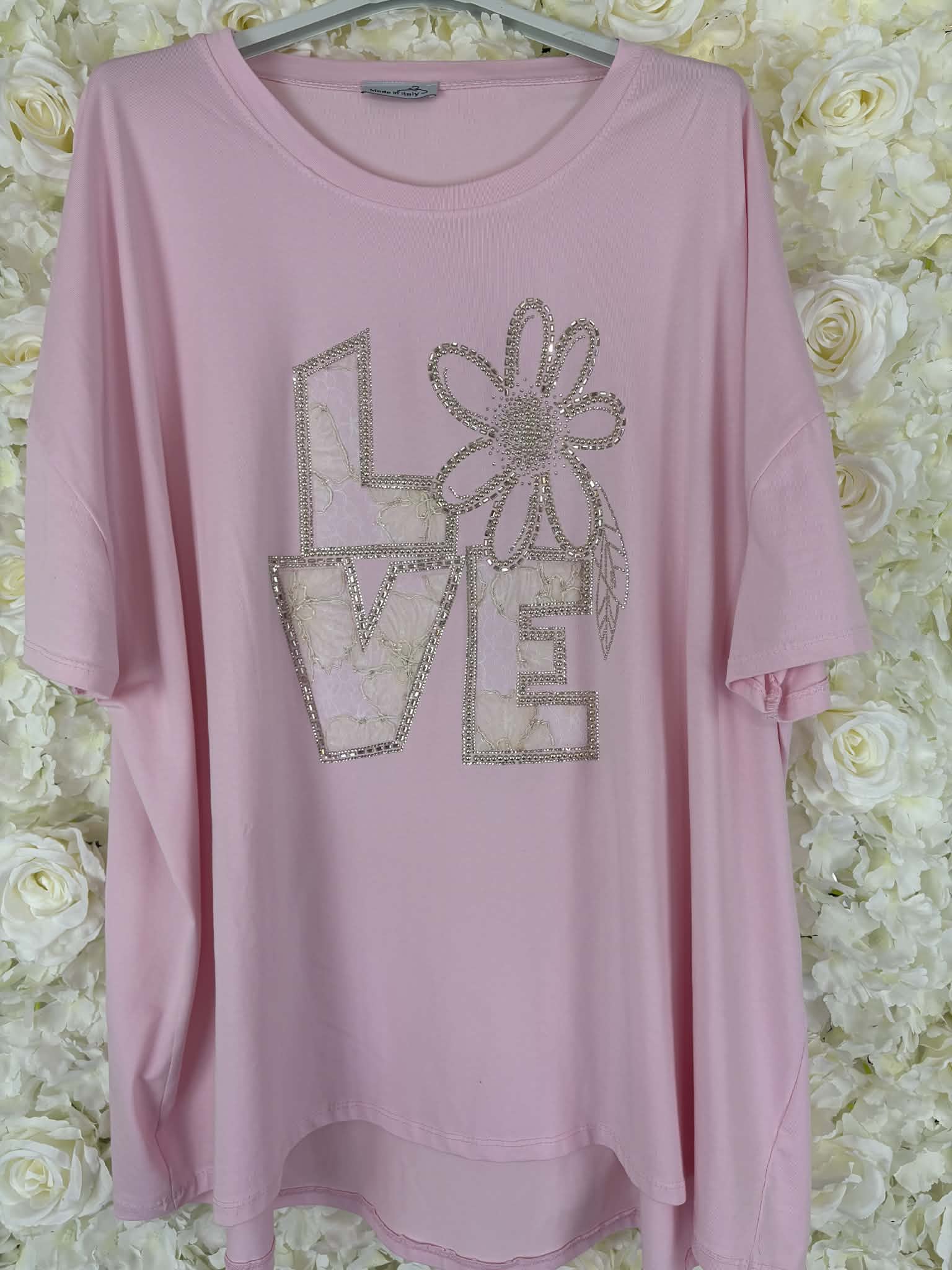 Lenetta - Bling Love Tshirt 16 to 24/26