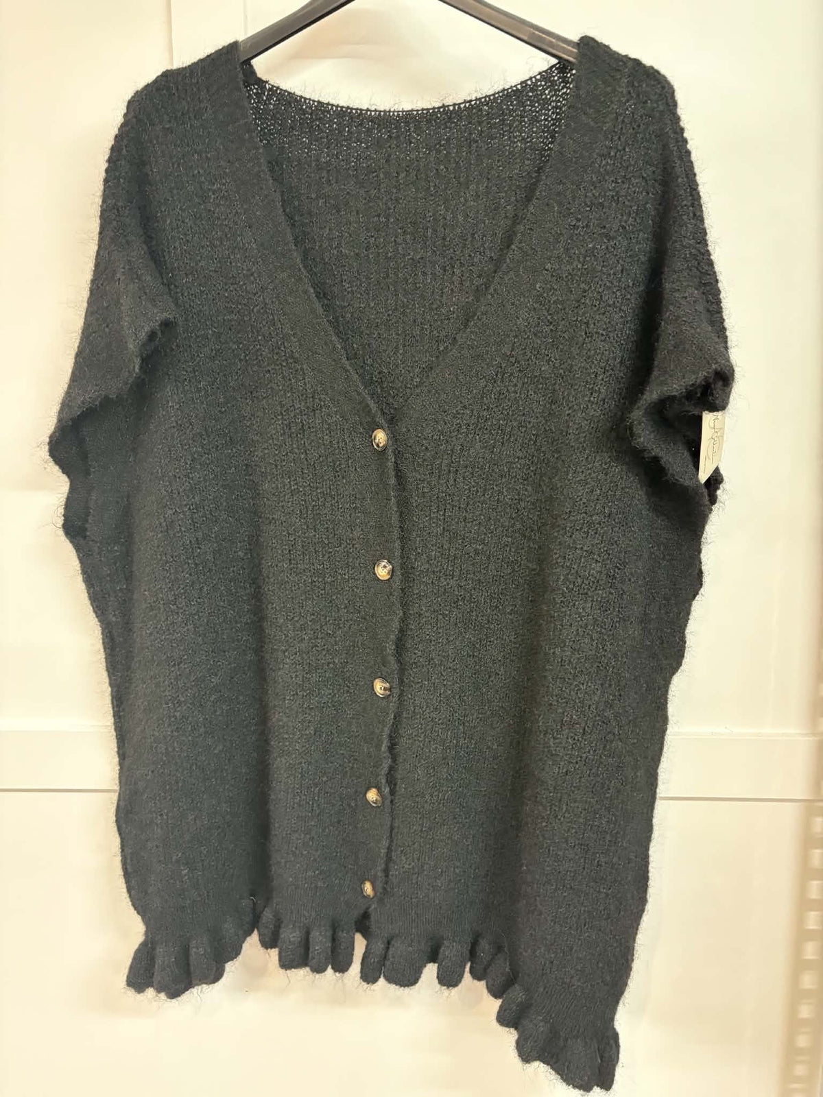 SASCHA - Frill Cardigan 16 to 24/26 - Jane's Boutique