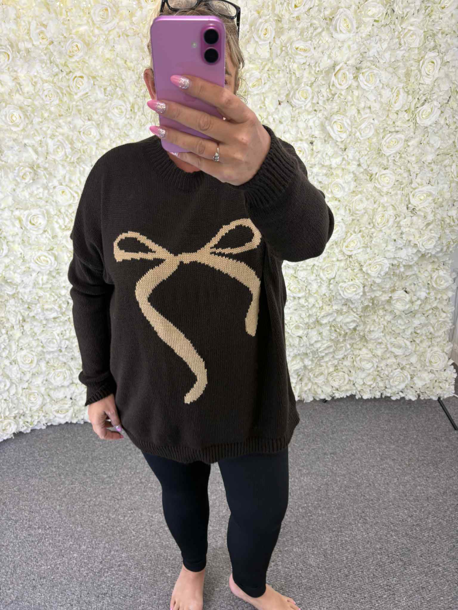 Wren - Chunky Bow Jumper 14 to 24