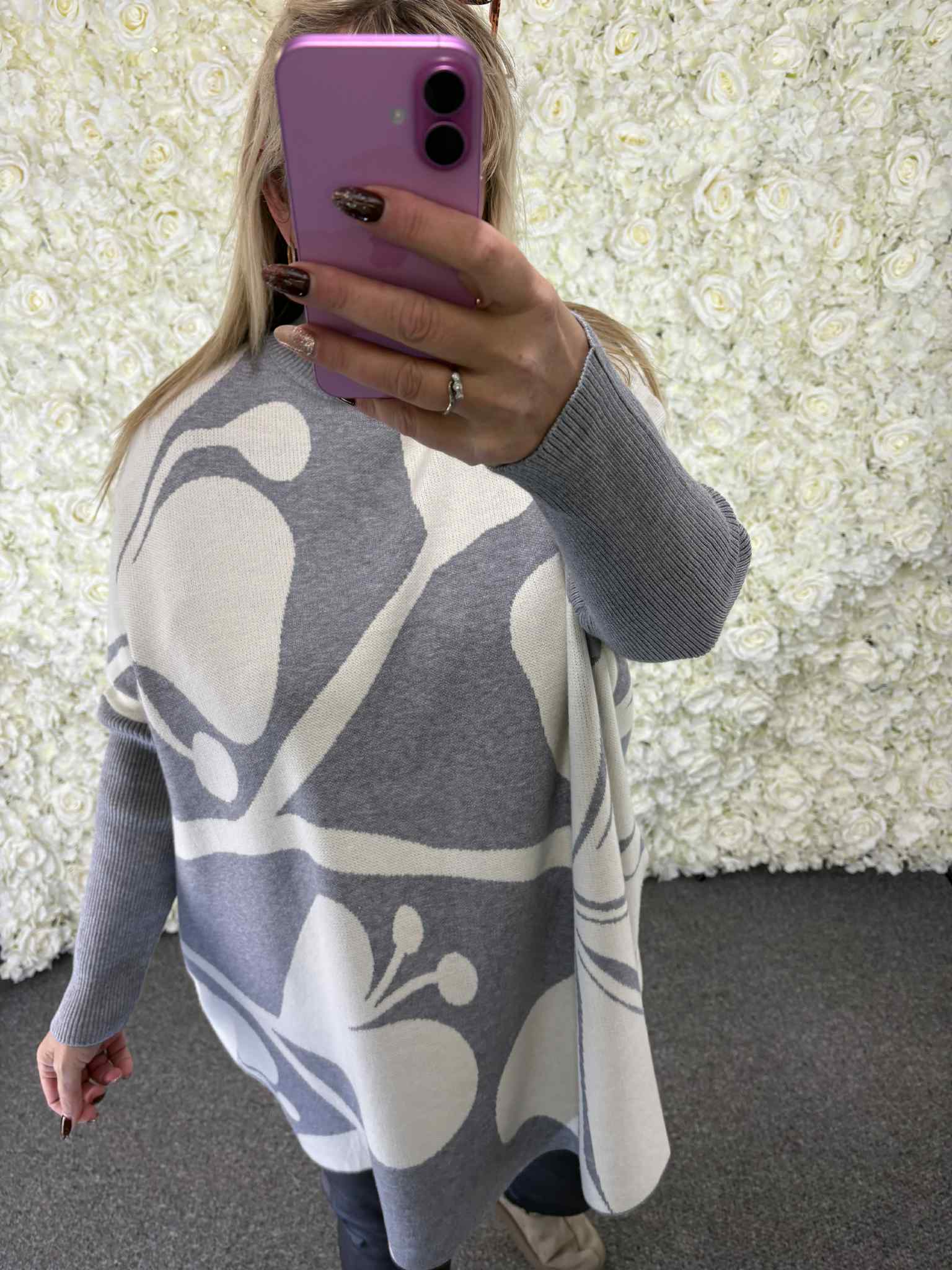 Skylar - Chunky Patterned Jumper 16 to 24/26