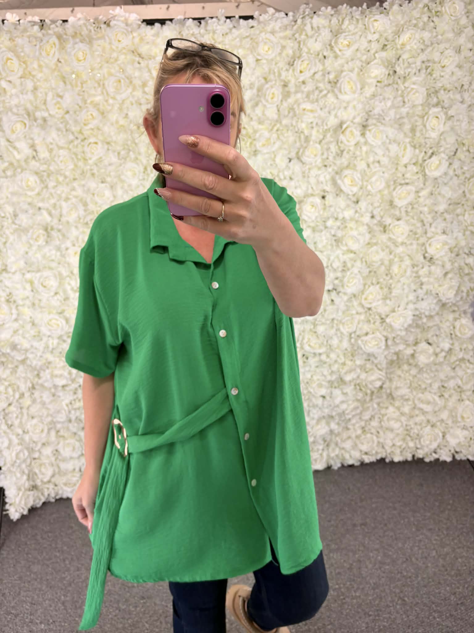 Hally - Buckle Blouse 16 to 24