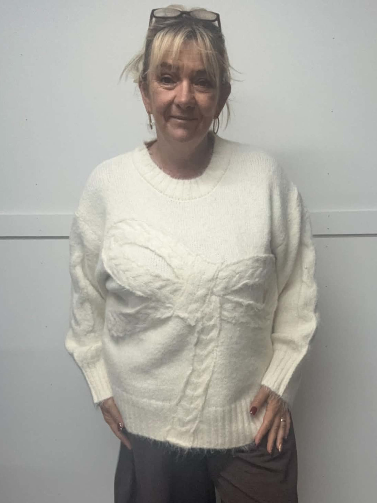 SPENCER - Chunky Bow Jumper 14 to 24
