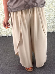 CLARA - Barrel Leg Wrap Trousers 14 to 24