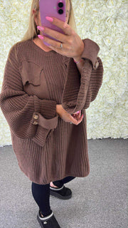 Nadia - Oversized Pocket Jumper 18 to 26