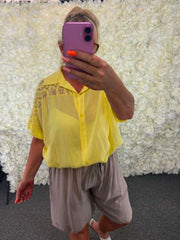 BRINDA - Lace Blouse 14 to 24