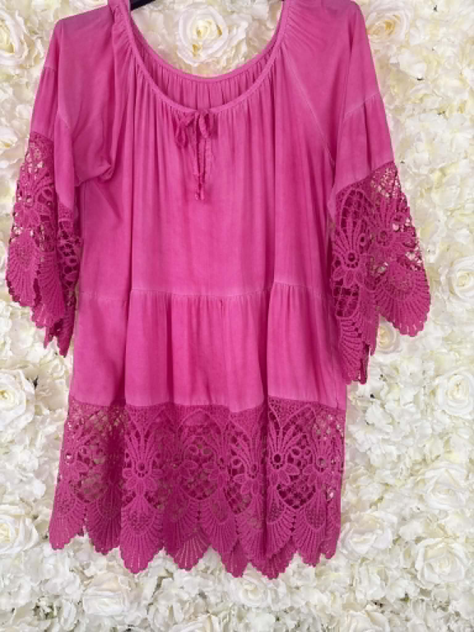 Esme - Crochet Blouse 12 to 18