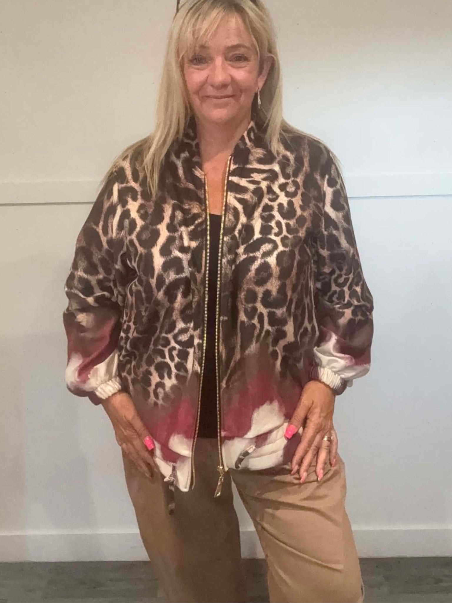 CAROL - Faux Mole Skin Jacket 12 to 22/24
