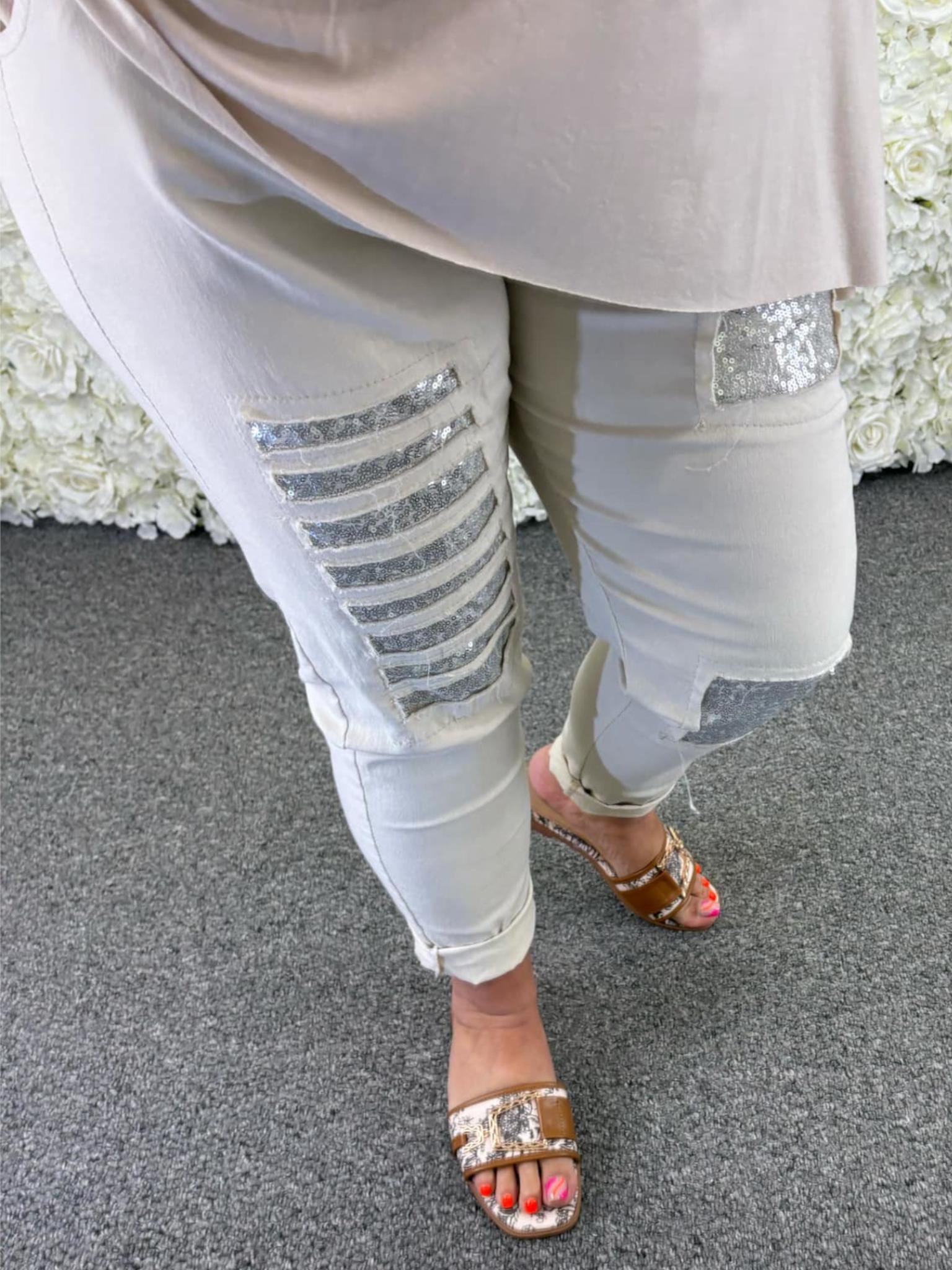 TATUM Sequin Magic Trousers 14 to 24