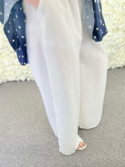 MADELYN - Wide Leg Trousers 14 to 24
